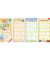 Familienkalender 103630, Unser Jahr, 1 Monat / 1 Seite, 5 Spalten, 22x45cm, 2025