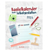 Bastelkalender 103658, Foto-Bastelkalender, 1 Monat / 1 Seite, 31x24cm, 2026