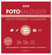 Bastelkalender 103668, Foto-Bastelkalender, 1 Monat / 1 Seite, 21x22cm, 2025
