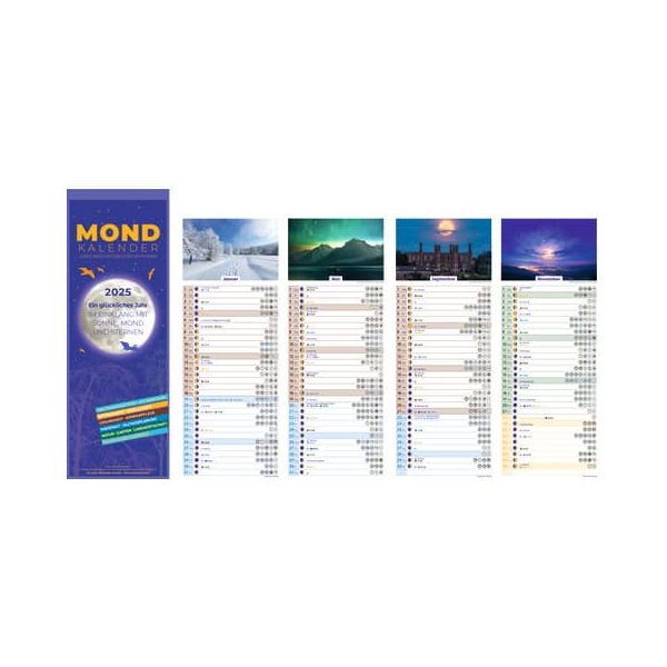 4069095009349 - Streifenkalender 103881 Mondkalender 1 Monat 1 Seite 1485x42cm 2025 4069095009349 ALPHA EDITION 4069095009349 - Streifenkalender 103881 Mondkalender 1 Monat 1 Seite 1485x42cm 2025 4069095009349 ALPHA EDITION