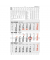 Dreimonatskalender 602371, 3 Monate, 30x48,7cm, 2025
