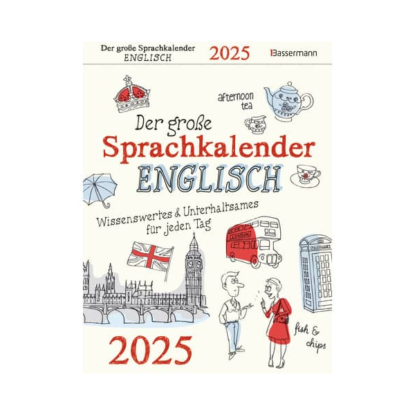 9783809451518 - Tagesabreißkalender 4781 Englisch 2 Tage 1 Seite 165x22cm 2025 9783809451518 Bassermann 9783809451518 - Tagesabreißkalender 4781 Englisch 2 Tage 1 Seite 165x22cm 2025 9783809451518 Bassermann