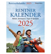 Tagesabreißkalender 4529, Rentner, 1 Tag / 1 Seite, 16,5x22cm, 2025