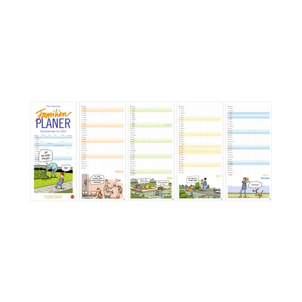 9783756409693 - Familienkalender 1588 Peter Butschkows 1 Monat 1 Seite 5 Spalten 21x45cm 2025 9783756409693 Heye 9783756409693 - Familienkalender 1588 Peter Butschkows 1 Monat 1 Seite 5 Spalten 21x45cm 2025 9783756409693 Heye