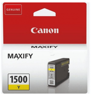 Inkjetpatrone PGI-1500Y yellow