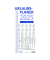 Urlaubsplaner 992-0000, 16 Monate / 1 Seite, 100x29,7cm, für 25 Mitarbeiter, 2025