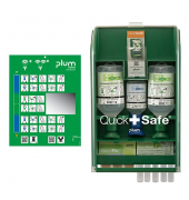 Erste-Hilfe-Station QuickSafe Basic 5170, gefüllt, grüntransparent