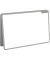 Whiteboard PLAYBOARD S, 868728000, 75x50cm (BxH), emailliert, PET, recycelt