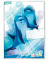 Hausaufgabenheft 8329-6 Farbenfroh Delfine / liniert, A5, blau