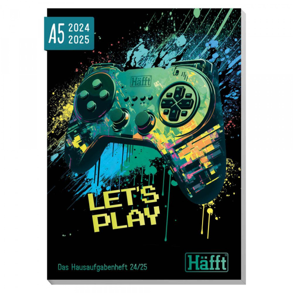 4029357083395 - Hausaufgabenheft 8339-3 Let´s play liniert A5 70g blau 4029357083395 Häfft 4029357083395 - Hausaufgabenheft 8339-3 Let´s play liniert A5 70g blau 4029357083395 Häfft