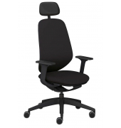 Bürostuhl se:kit Vollpolster, sn-801001 Stoff schwarz