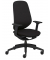 Bürostuhl se:kit Vollpolster, sn-801002 Stoff schwarz