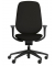Bürostuhl se:kit Vollpolster, sn-801002 Stoff schwarz