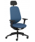 Bürostuhl se:kit Vollpolster, sn-801005 Stoff blau, Gestell schwarz