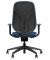 Bürostuhl se:kit Vollpolster, sn-801006 Stoff blau, Gestell schwarz