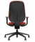 Bürostuhl se:kit Vollpolster, sn-801008 Stoff rot, Gestell schwarz