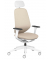 Bürostuhl se:kit Vollpolster, sn-801011 Stoff beige, Gestell grau