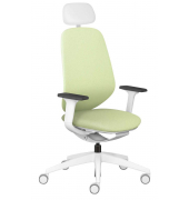 Bürostuhl se:kit Vollpolster, sn-801015 Stoff grün, Gestell grau