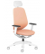 Bürostuhl se:kit Vollpolster, sn-801019 Stoff orange, Gestell schwarz
