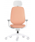 Bürostuhl se:kit Vollpolster, sn-801019 Stoff orange, Gestell schwarz