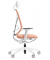 Bürostuhl se:kit Vollpolster, sn-801019 Stoff orange, Gestell schwarz