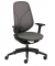 Bürostuhl se:kit Membran, sn-821004 Stoff grau, Gestell schwarz
