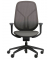 Bürostuhl se:kit Membran, sn-821004 Stoff grau, Gestell schwarz