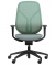 Bürostuhl se:kit Membran, sn-821006 Stoff grün, Gestell schwarz