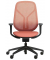 Bürostuhl se:kit Membran, sn-821008 Stoff orange, Gestell schwarz