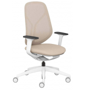 Bürostuhl se:kit Membran, sn-821010 Stoff beige, Gestell grau