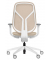 Bürostuhl se:kit Membran, sn-821010 Stoff beige, Gestell grau