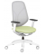 Bürostuhl se:kit Membran, sn-821016 Stoff grün, Gestell grau