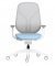 Bürostuhl se:kit Membran, sn-821018 Stoff blau, Gestell grau
