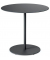 Beistelltisch se:tea TL-313/001, 42cm (H), 45x45cm (BxT), rund, schwarz / schwarz