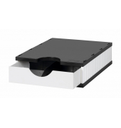 Schubladenbox uno  weiß 268-0101.0905S, DIN A4 mit 1 Schublade