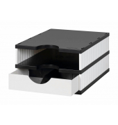 Schubladenbox uno  weiß 268-0102.0905S, DIN A4 mit 1 Schublade