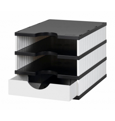 Schubladenbox uno weiß 268-0103.0905S, DIN A4 mit 1 Schublade Schubladenbox uno weiß 268-0103.0905S, DIN A4 mit 1 Schublade