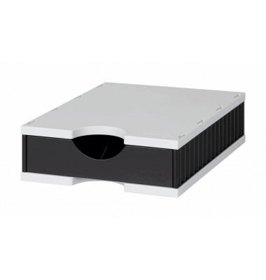 Schubladenbox uno schwarz 268-0101.9895S, DIN A4 mit 1 Schublade Schubladenbox uno schwarz 268-0101.9895S, DIN A4 mit 1 Schublade