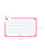 Karteikarten 400133859 FLASH 2.0 weiß/fuchsia A7 kariert 250g 