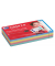 Karteikarten 400137329 FLASH 2.0 gelb/rot/türkis/mint A7 liniert 250g 