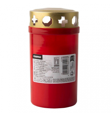 Grablichter 89909 rot ca. 48-50 Stunden Brenndauer Grablichter 89909 rot ca. 48-50 Stunden Brenndauer