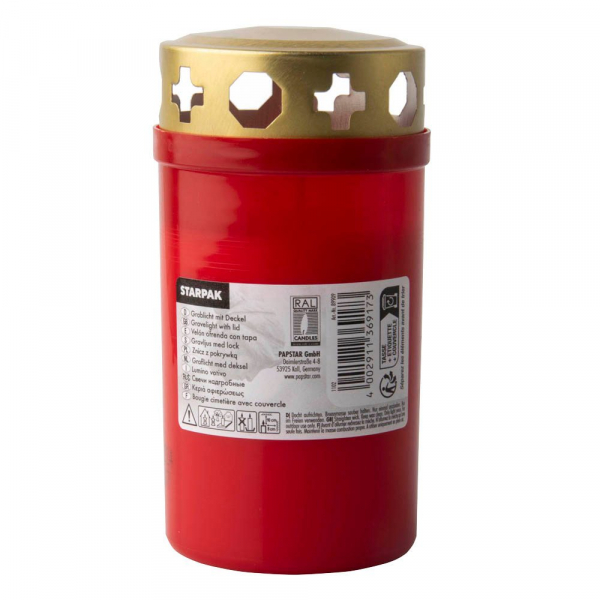 4002911369173 - Grablichter 89909 rot ca 48-50 Stunden Brenndauer 4002911369173 Starpak 4002911369173 - Grablichter 89909 rot ca 48-50 Stunden Brenndauer 4002911369173 Starpak
