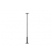 9095-11 Stehlampe schwarz 39+6 W