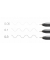 Multiliner Fineliner schwarz 0.05 + 0.1 + 0.3 mm