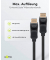 DisplayPort 2.1 Kabel 3,0 m schwarz