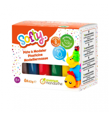 Modelliermasse Softy mehrfarbig Modelliermasse Softy mehrfarbig