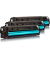 H-T171CMY  cyan, magenta, gelb Toner kompatibel zu HP 131A, Canon  731(U0SL1AM,  6271B0026270B0026269B002), 3er-Set