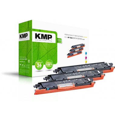 H-T149CMY  cyan, magenta, gelb Toner kompatibel zu HP 126A (CF341A), 3er-Set