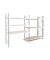 Anbau-Weitspannregal EPSIVOL ARZ2520604SAOA014 lichtgrau, graphitgrau 200,0 x 60,0 x 250,0 cm