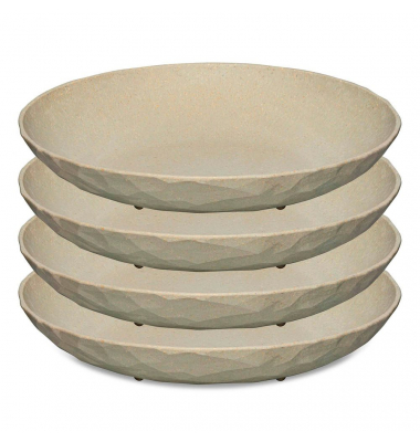 4 koziol Teller Club beige 22,0 cm
